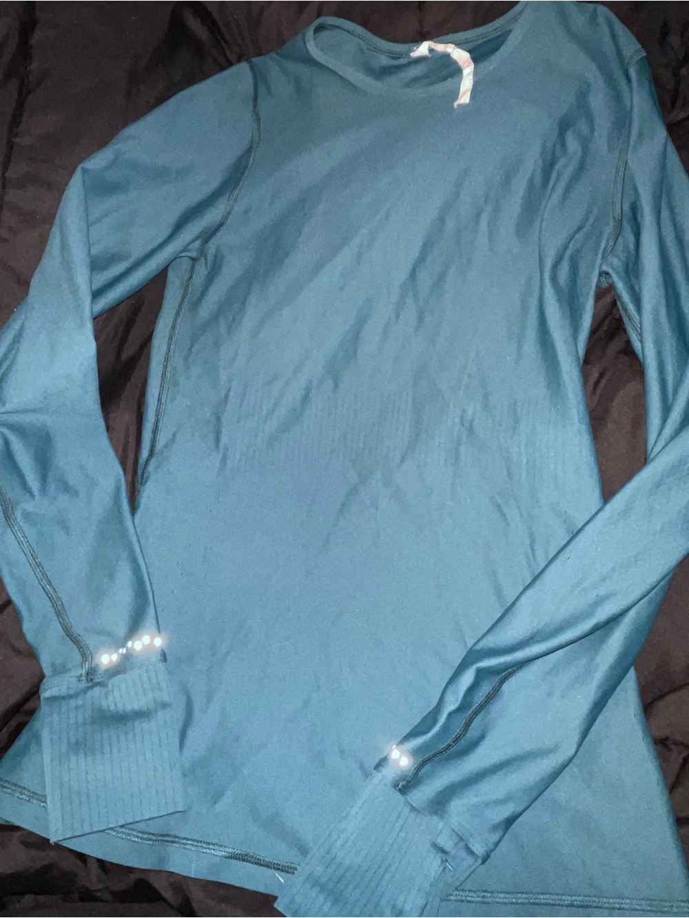 lululemon athletica Teal Long Sleeve Top